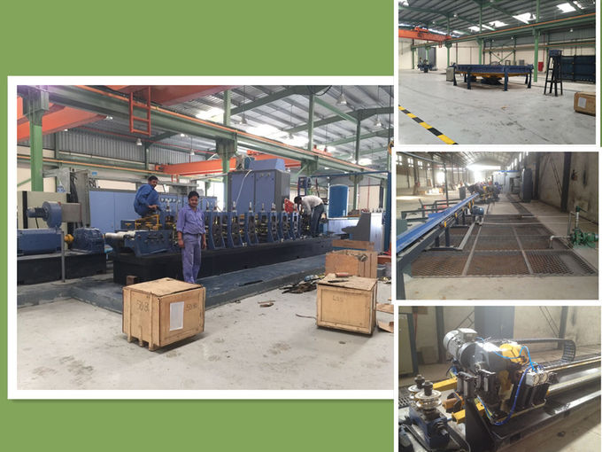 Hot Rolled Steel ERW Tube Mill Round Tube Outer Diameter 88.9 Mm - 273 Mm